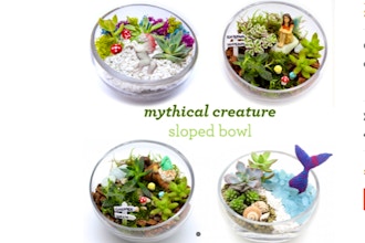 Plant Nite: Mythical Creature Sloped Bowl